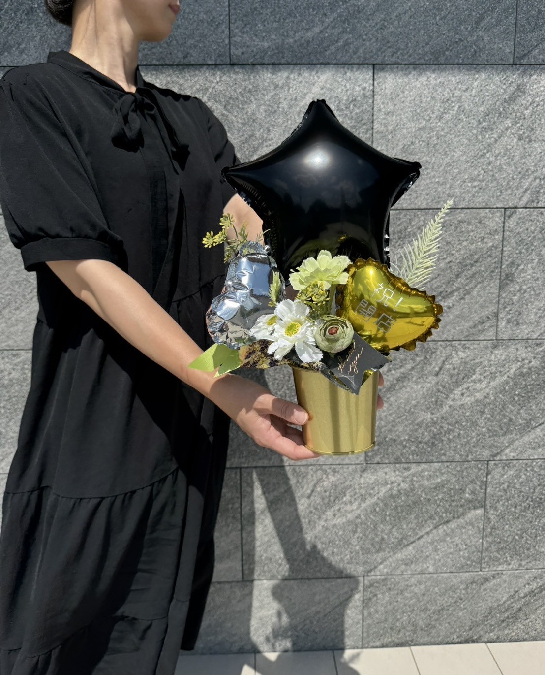 バルーンギフト/置き型風船/花束/出産祝い/プレゼント/開店祝い/balloon