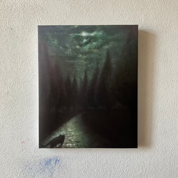 罪と救済 Ⅲ」 現代アート 絵画 原画 油絵 抽象画 風景画 インテリア