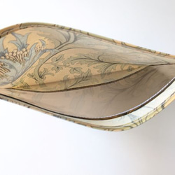 ポケットポーチ　A5（横）　アネモネ　ウィリアムモリス　ラミネート 6枚目の画像