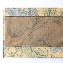 ポケットポーチ　A5（横）　アネモネ　ウィリアムモリス　ラミネート 3枚目の画像