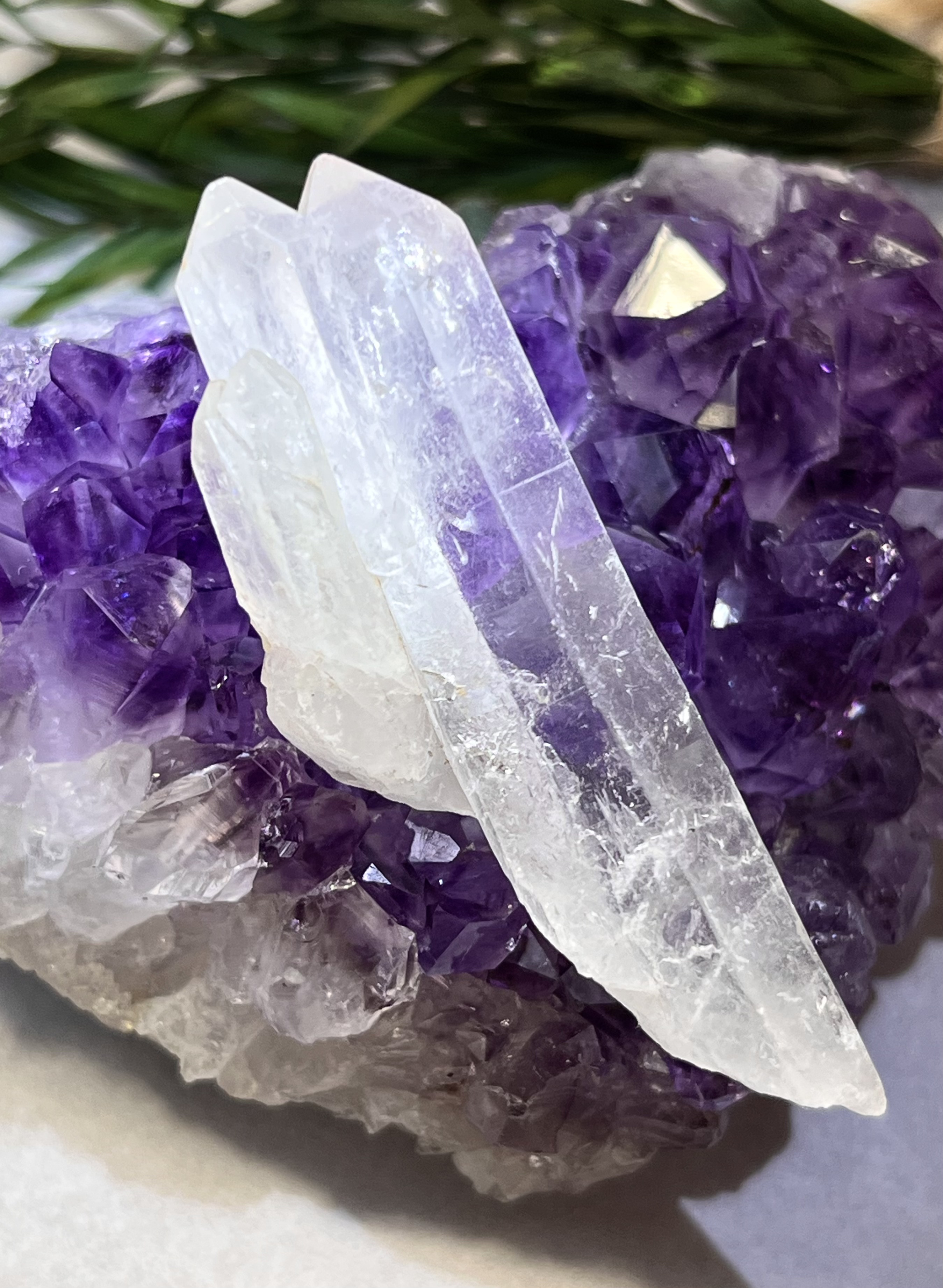 家族水晶✨　レインボー　ピンク　レムリアンシード　クリスタル　原石