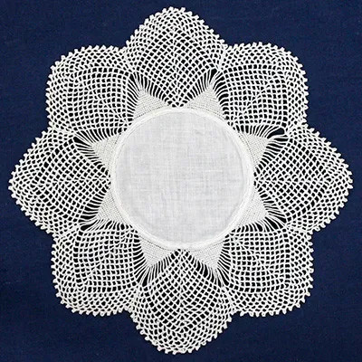 手編みセンターピース（No.3008-A）