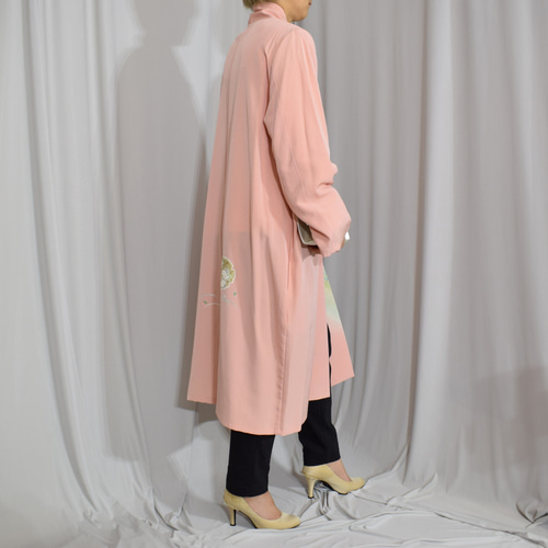 カーディガン風羽織コート,上品＆華やか,和の一着【着物リメイク