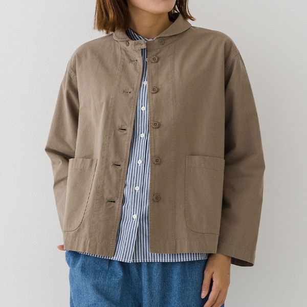 【30％OFF】コットンチノ ダブルポケットカバーオール