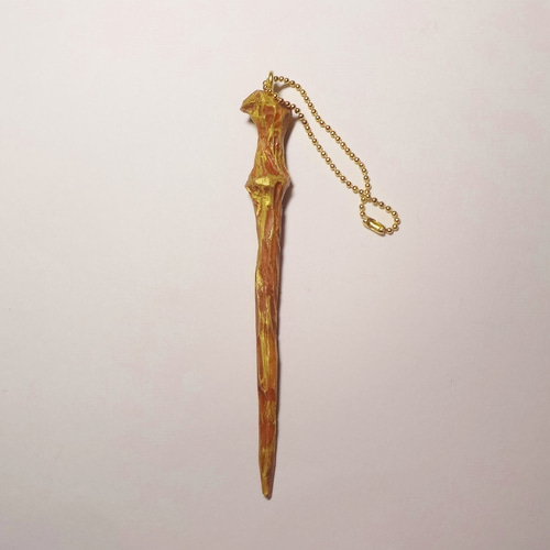 木彫刻 アート 『 魔法の杖 』 マジックワンド 芸術 アート