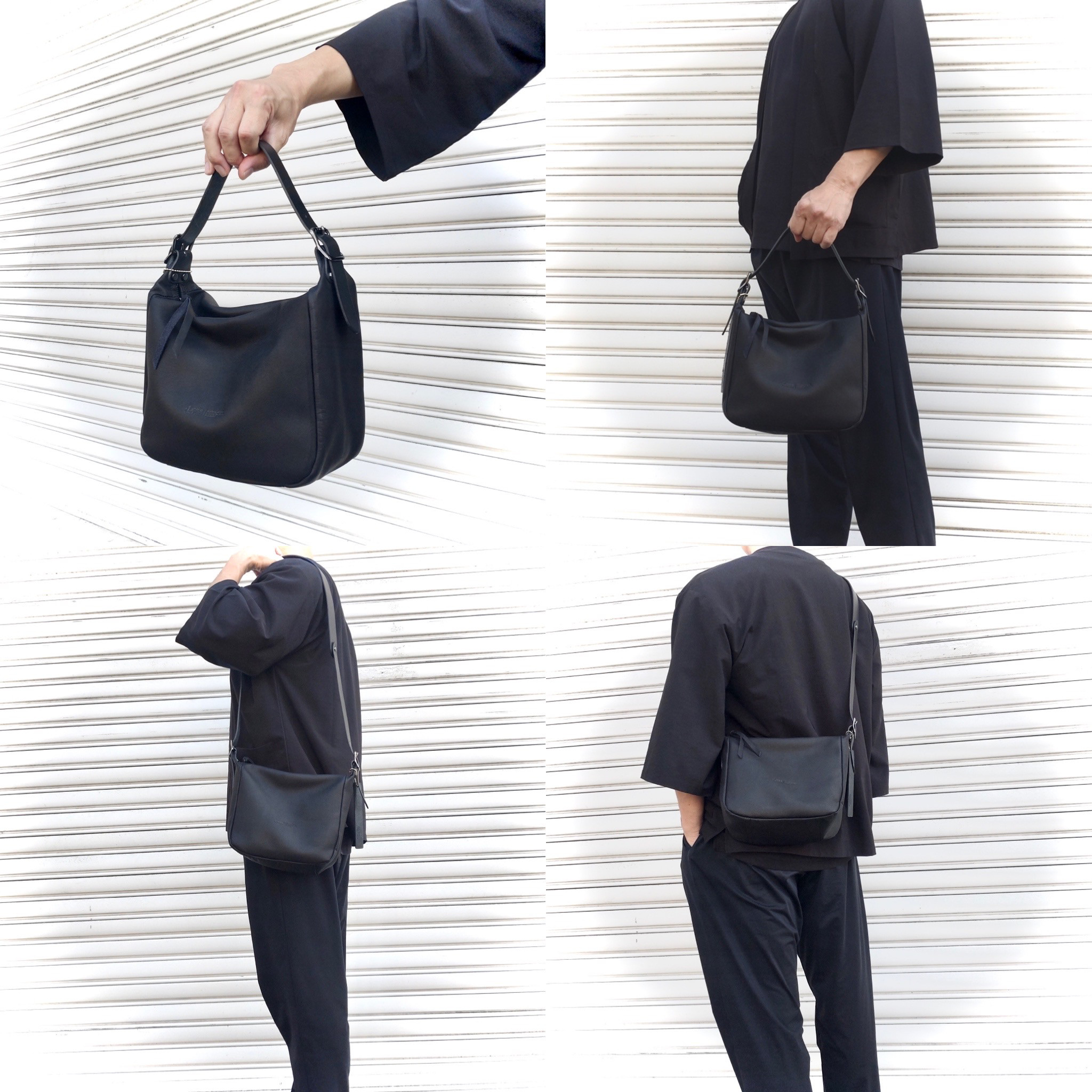 小ぶりな2wayバッグ／ボートショルダー／-LESS