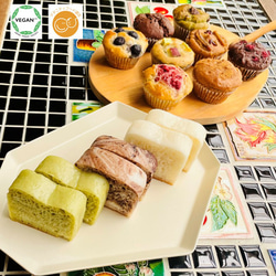 グルテンフリー、卵・乳製品・動物性食品不使用の米粉のお菓子11個セット(NEW01-11) 2枚目の画像