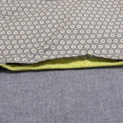 猫のためのマット　ふわふわNO.1　Silver Drops-Ovel Elements　＜受注生産＞　オーダー専用 4枚目の画像