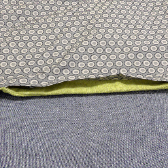 猫のためのマット　ふわふわNO.1　Silver Drops-Ovel Elements　＜受注生産＞　オーダー専用 4枚目の画像