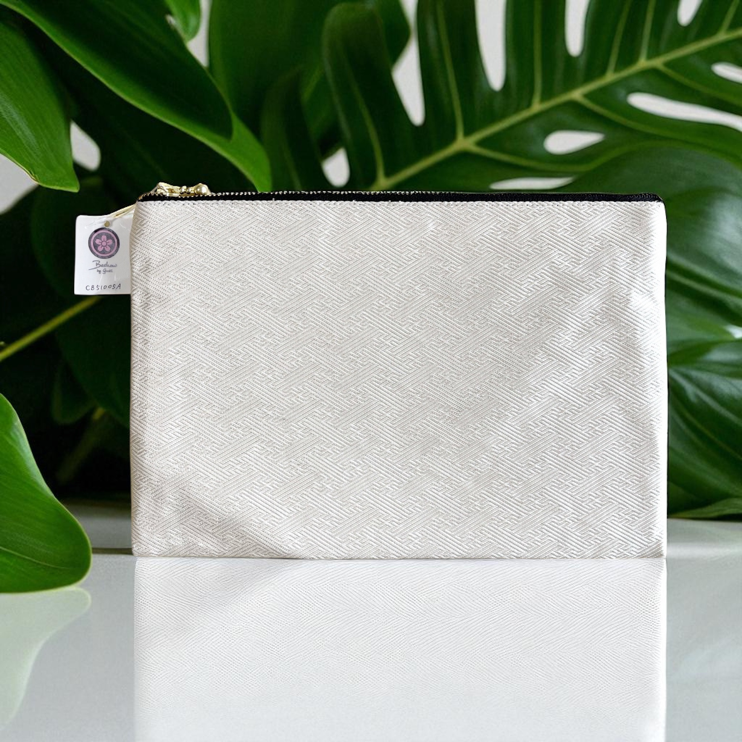 クラッチバッグ  帯地  両面柄  【普段使いにもパーティーにも♪】  和柄  檜垣  シンプル  大島 4,264円