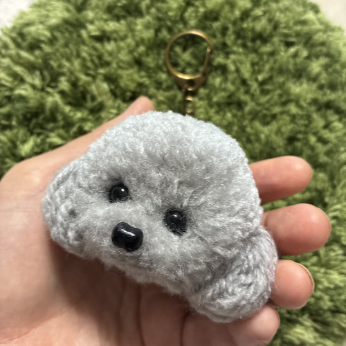 確認ページ　＊うるうるアシメトイプードル　毛糸キーホルダー＊ぬいぐるみマスコット c0fcdf52f59c77ffd54fa898cfeea8