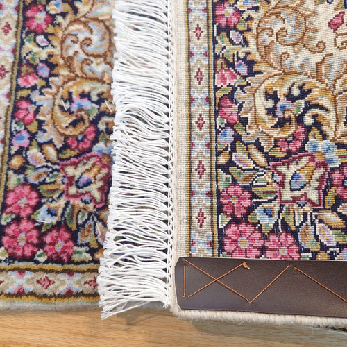 BlackFriday Creema限定目玉】ペルシャ絨毯ケルマン産 フラワー 玄関