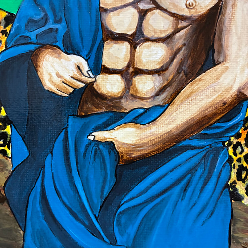 アクリル画 原画 「シトリ」 絵画 マーク・アイシャーウッド 通販 