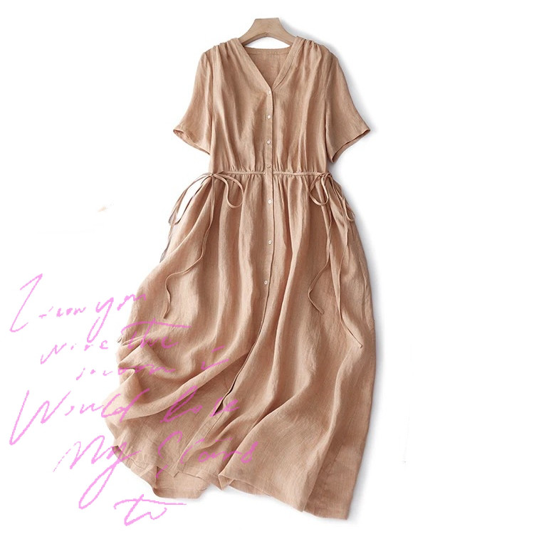 春 夏 レディース ワンピース  ゆったり 大きいサイズ 着痩せ 大人 カジュアル