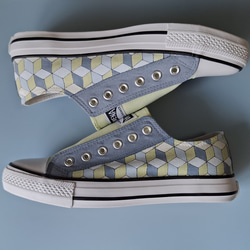 新作「dice」大人かわいいローカットスニーカー【受注制作】お好きな色でオーダーできます 9枚目の画像