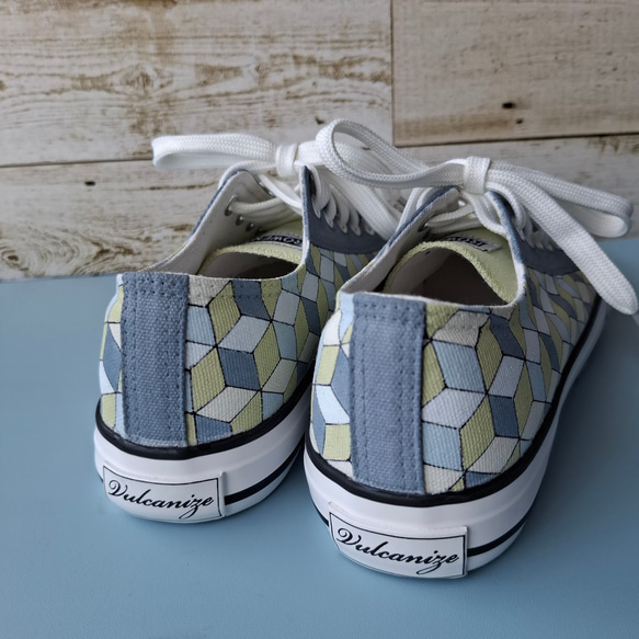 新作「dice」大人かわいいローカットスニーカー【受注制作】お好きな色でオーダーできます 5枚目の画像