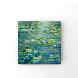 水蓮の油絵です 水蓮の油絵です