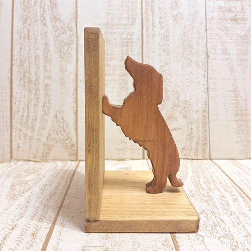 犬のブックエンド ブックエンド おしゃれ アンティーク 犬 本立て 本立 ブックスタンド