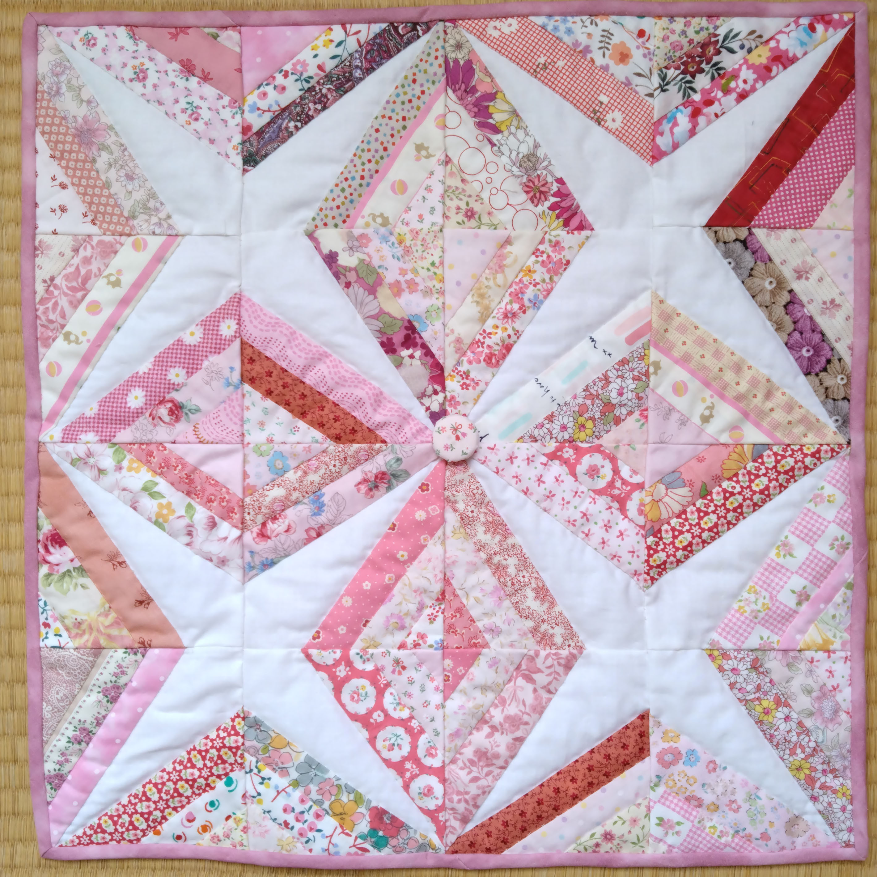 パッチワークキルトのタペストリー[送料無料]