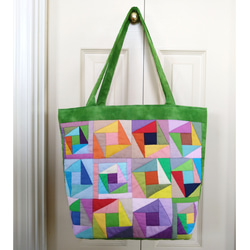 にゃねっと☻。 パッチワークトートバッグ にゃねっと☻様専用。 パッチワークトートバッグ パッチワークバッグ