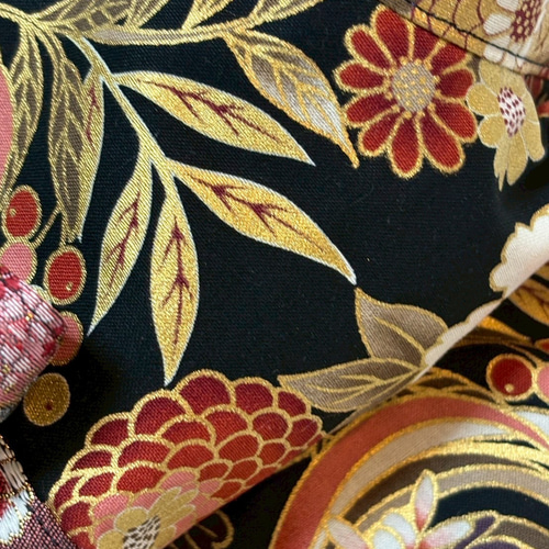 ☆2025新作犬服⭐︎ つまみ細工帯飾り付き 犬用着物 女の子用 和柄