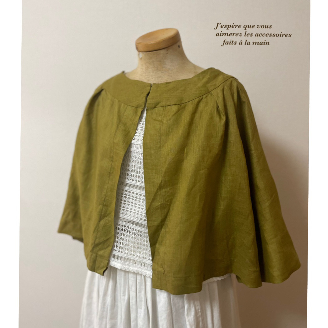 ジャケット　カンフィーリネン