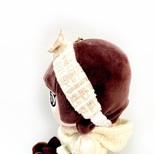 15cm／ちびぬい］リボンヘアバンド(各色) ぬいぐるみ SHIKI☆closet