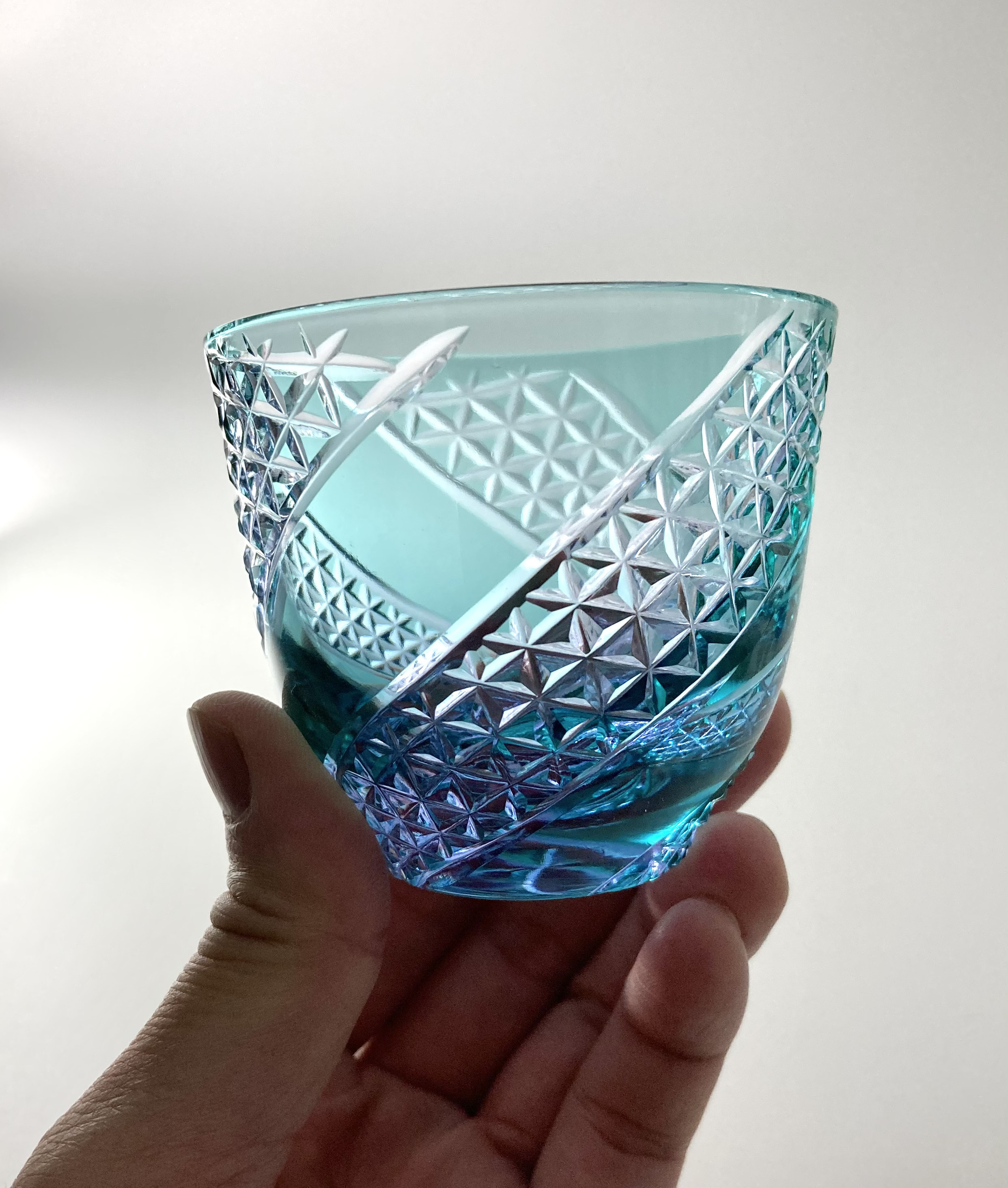 切子 の ぐい呑み 【起源-♾️】