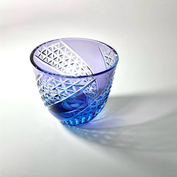 切子 お皿 ガラス皿 切子 の お皿 中皿 monalisa切子 通販 15869434｜Creema(クリーマ)