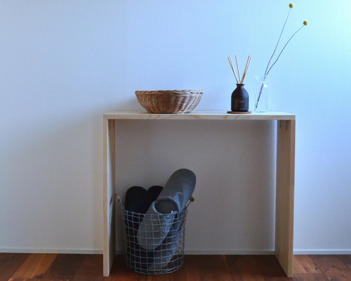 コの字棚 サイズオーダー可｜通路に最適 玄関収納 キッチン収納