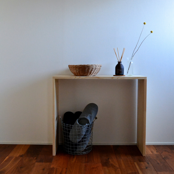 コの字棚 通路に最適 玄関収納 キッチン収納 ディスプレイ台 サイズオーダー可 コの字棚 サイズオーダー可｜通路に最適 玄関収納 キッチン収納