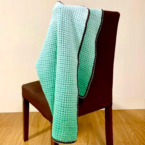 送料無料！ブランケット＊チョコミントカラー その他ファッション まる