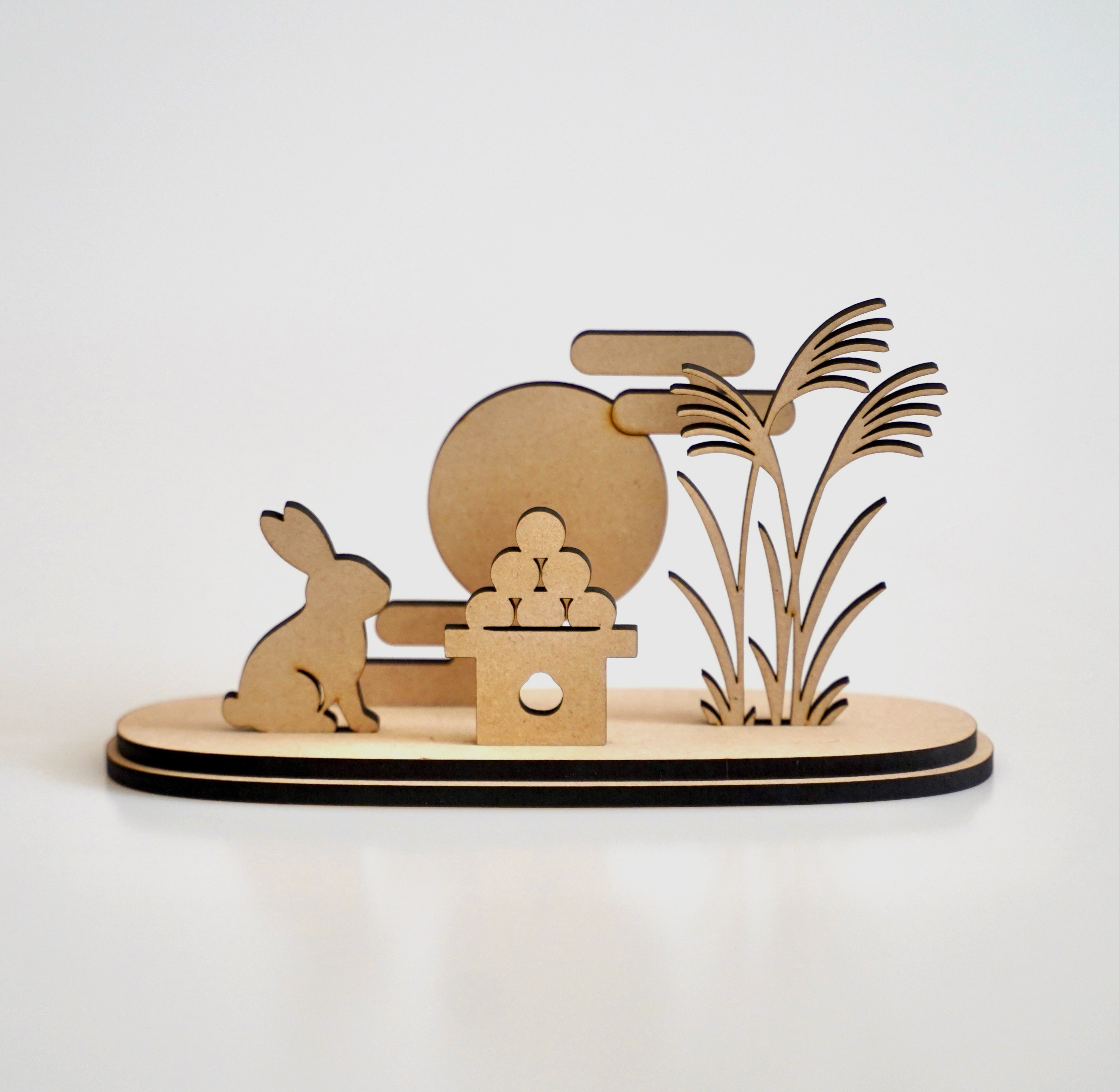 田中恒子さん TSUNE うさぎ  団子 お月見  置物  オブジェ 十五夜 置物  団子 TSUNE  十五夜  オブジェ 田中恒子さん お月見 うさぎ