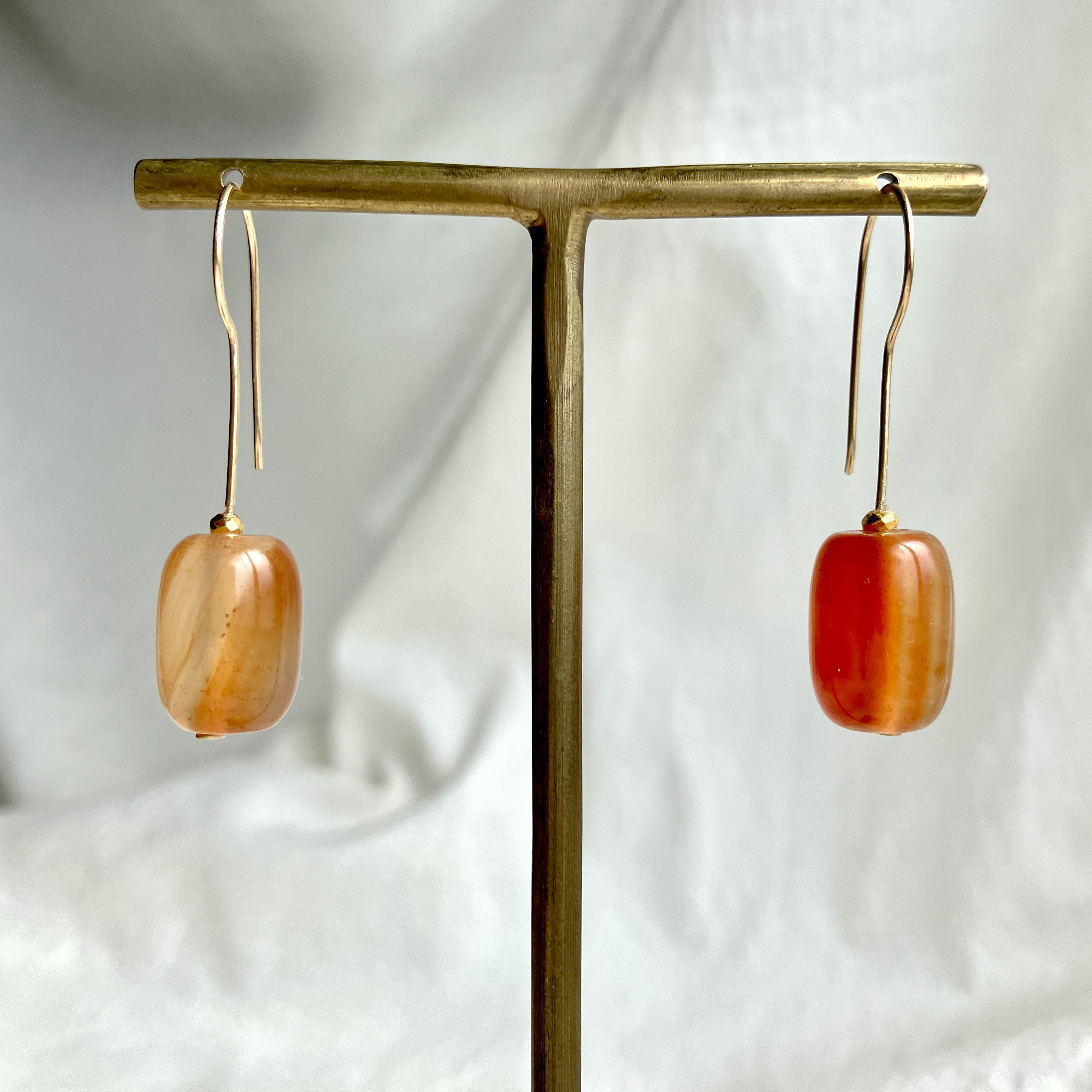 Earl Grey　アールグレイ　K１４gf ロングフックピアス