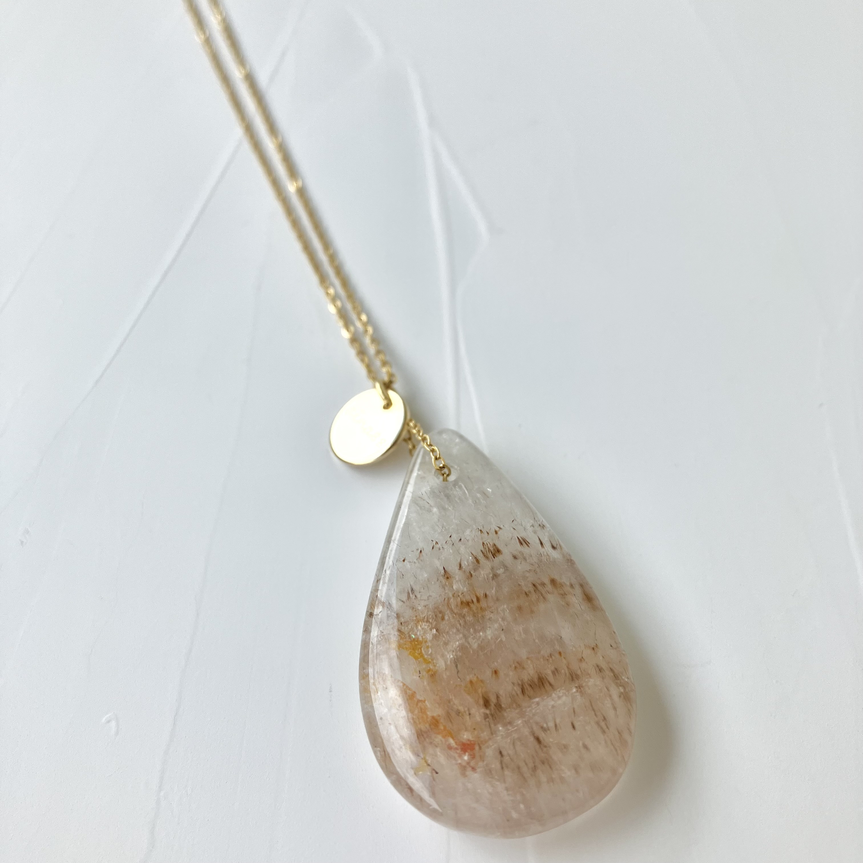 ネックレス◍ カコクセナイトインクォーツ