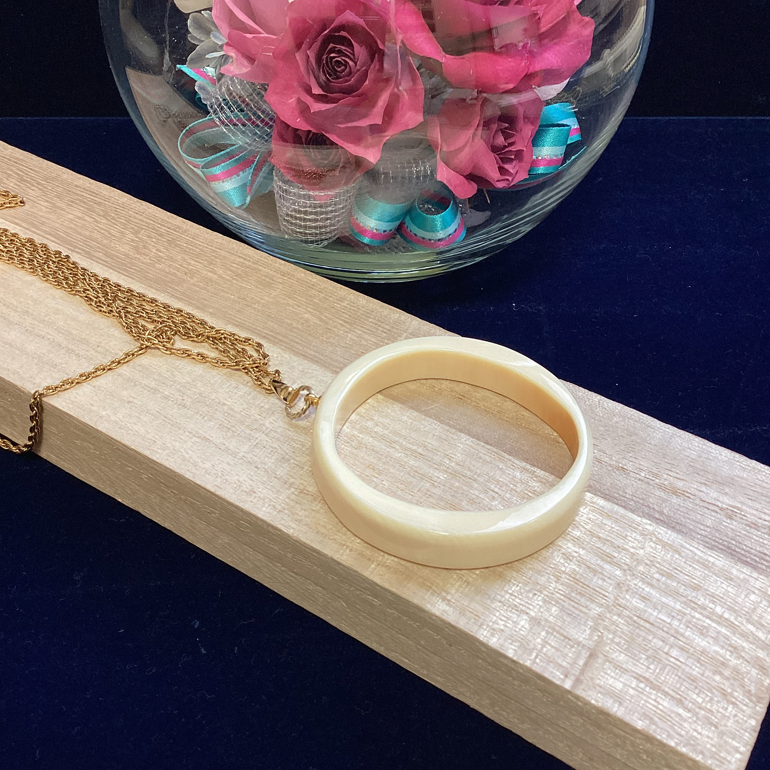 ☆本象牙ペンダント　※A-129