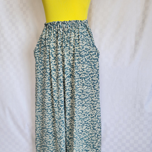 着物リメイク ワイドパンツ キュロット・ワイドパンツ お針子かなりあ