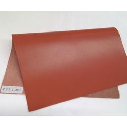 【A4サイズ】国産牛革　ソフトレザー　エイミー/Amy  (レッド・ワイン系) 6枚目の画像