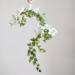 白薔薇のアレンジメント　　　　アメリカンフラワー　（ディップフラワー） 963d6206f0ae1980c3329492813fe5