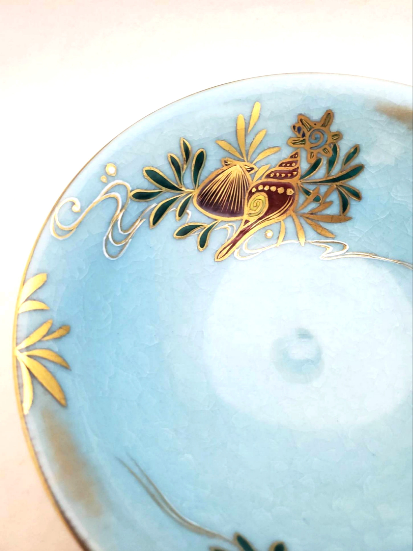 ✨夏/抹茶盌　海松貝