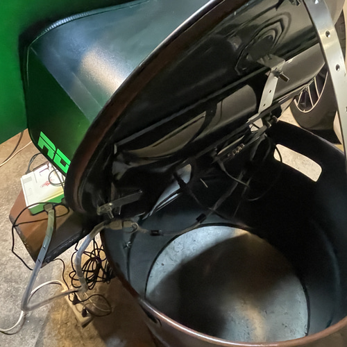 ドラム缶リメイク アーケードゲーム筐体風モニターセット ゲームや