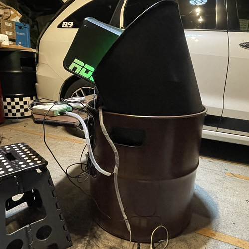 ドラム缶リメイク アーケードゲーム筐体風モニターセット ゲームや