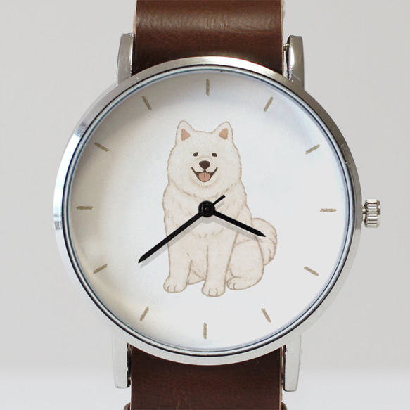 サモエドの腕時計 2枚目の画像