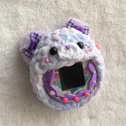 きらもこ猫天使ちゃんのたまごっちパラダイスカバー♡コーラルピンク