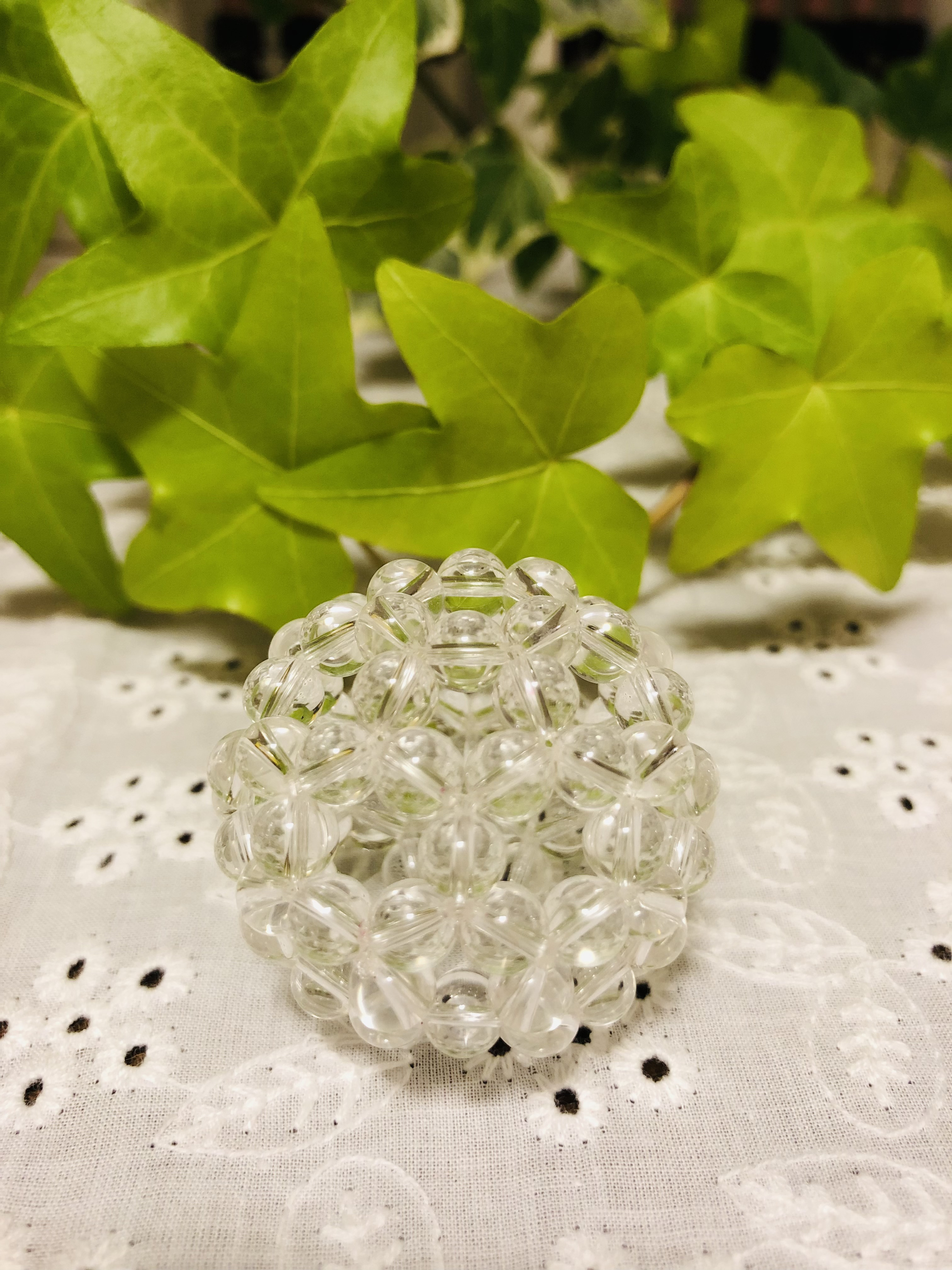 神聖幾何学フラーレン　AAA水晶6mm