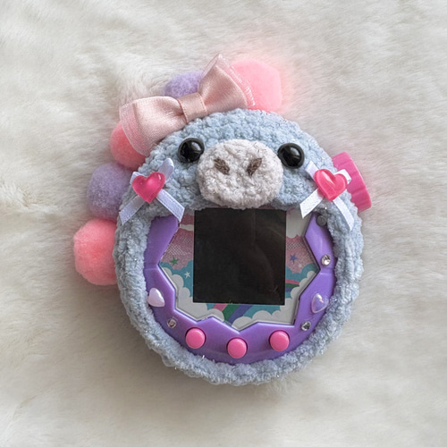 あ*る様 たまごっちパラダイスカバー　531 うさちゃんロップ おしゃれ恐竜ちゃんたまごっちパラダイスカバー♡ その他ケース