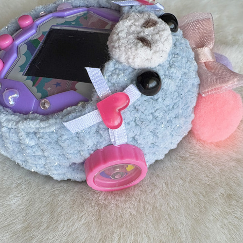 あ*る様 たまごっちパラダイスカバー　531 うさちゃんロップ おしゃれ恐竜ちゃんたまごっちパラダイスカバー♡ その他ケース