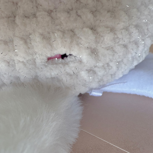 ふわふわうさ耳‎ の たまごっちパラダイス専用の毛糸カバー！ その他