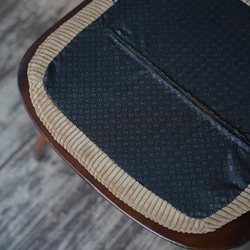 アーコールチェア用 コーデュロイのチェアパッド クッション マット (木製椅子用 ERCOL chair) 5枚目の画像