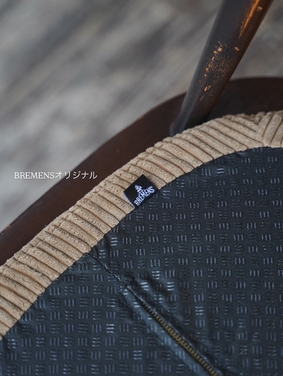 アーコールチェア用 コーデュロイのチェアパッド クッション マット (木製椅子用 ERCOL chair) 7枚目の画像